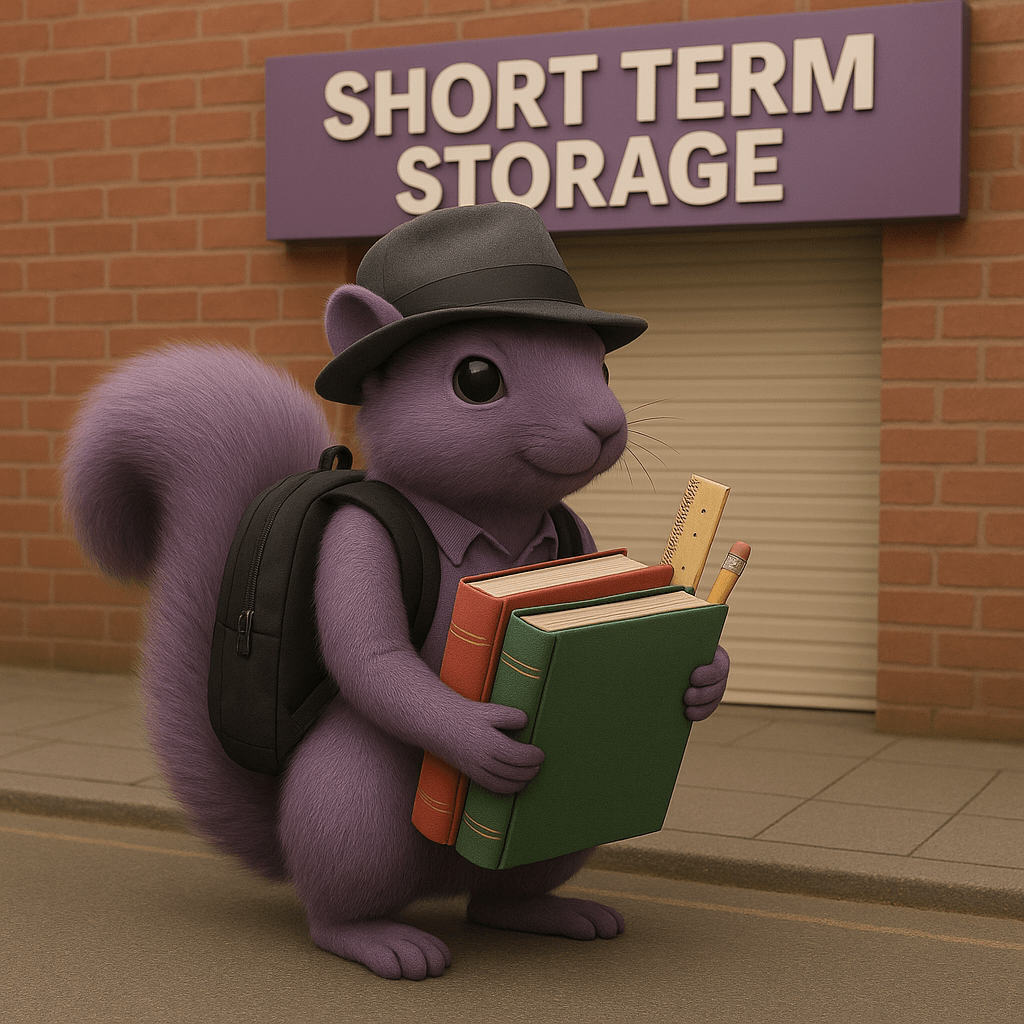 University Students at short term storage