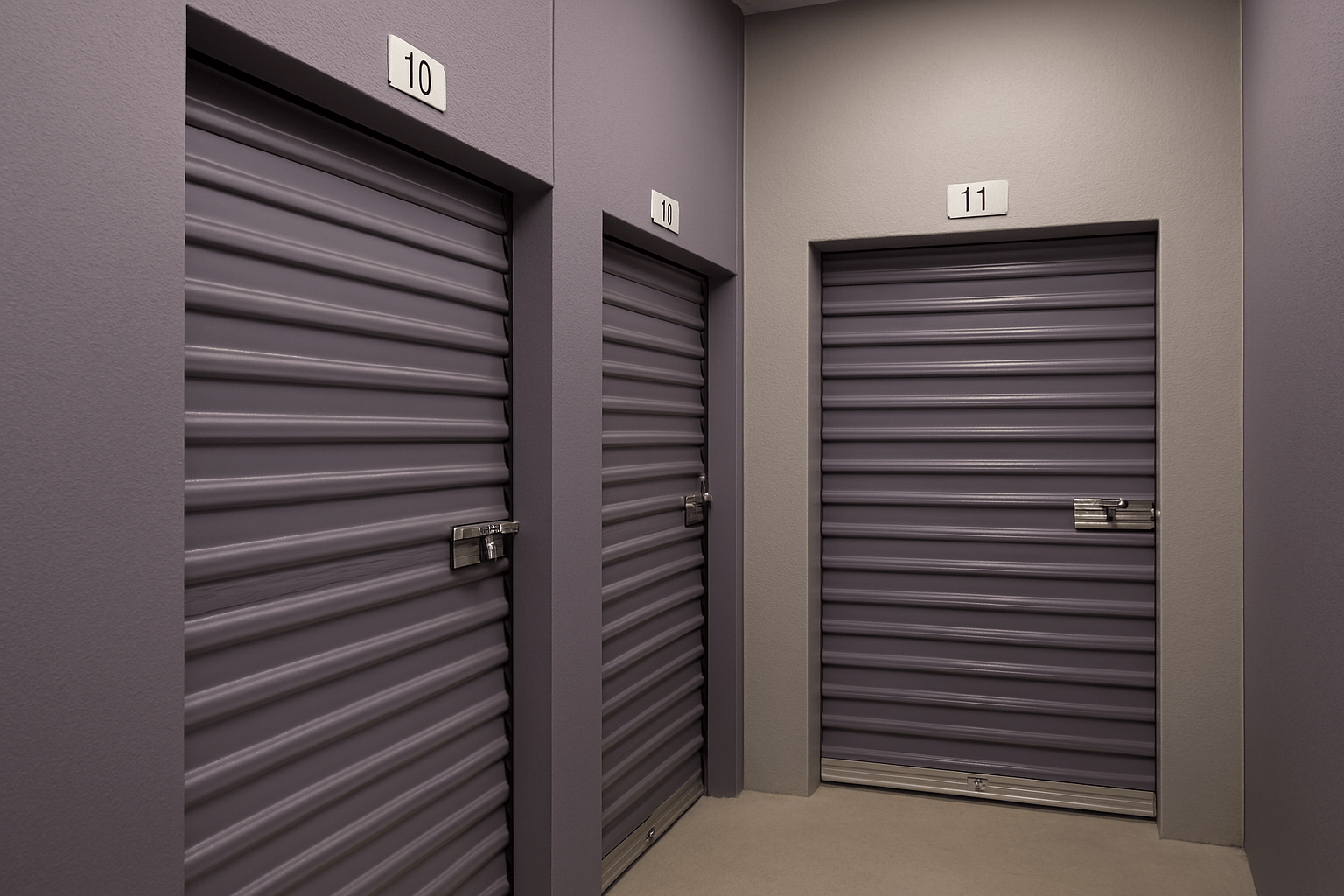 short term self storage unit